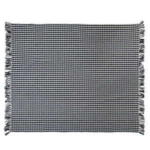 Gingham Woven Cotton Blanket