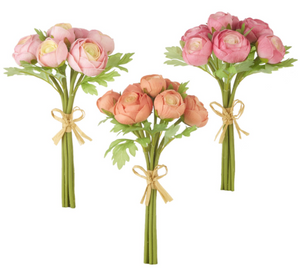 11" Real Touch Ranunculus Bundle