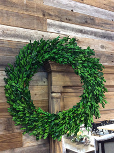 Preserved Boxwood Wreath