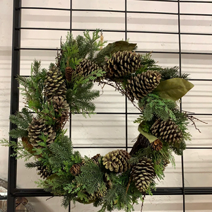 Winter Evergreen Wreath