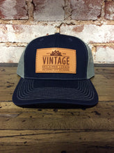 Load image into Gallery viewer, Vintage Reclaimed Lumber Leather Patch Hat
