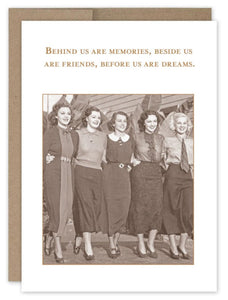 Behind Us Memories Birthday Card