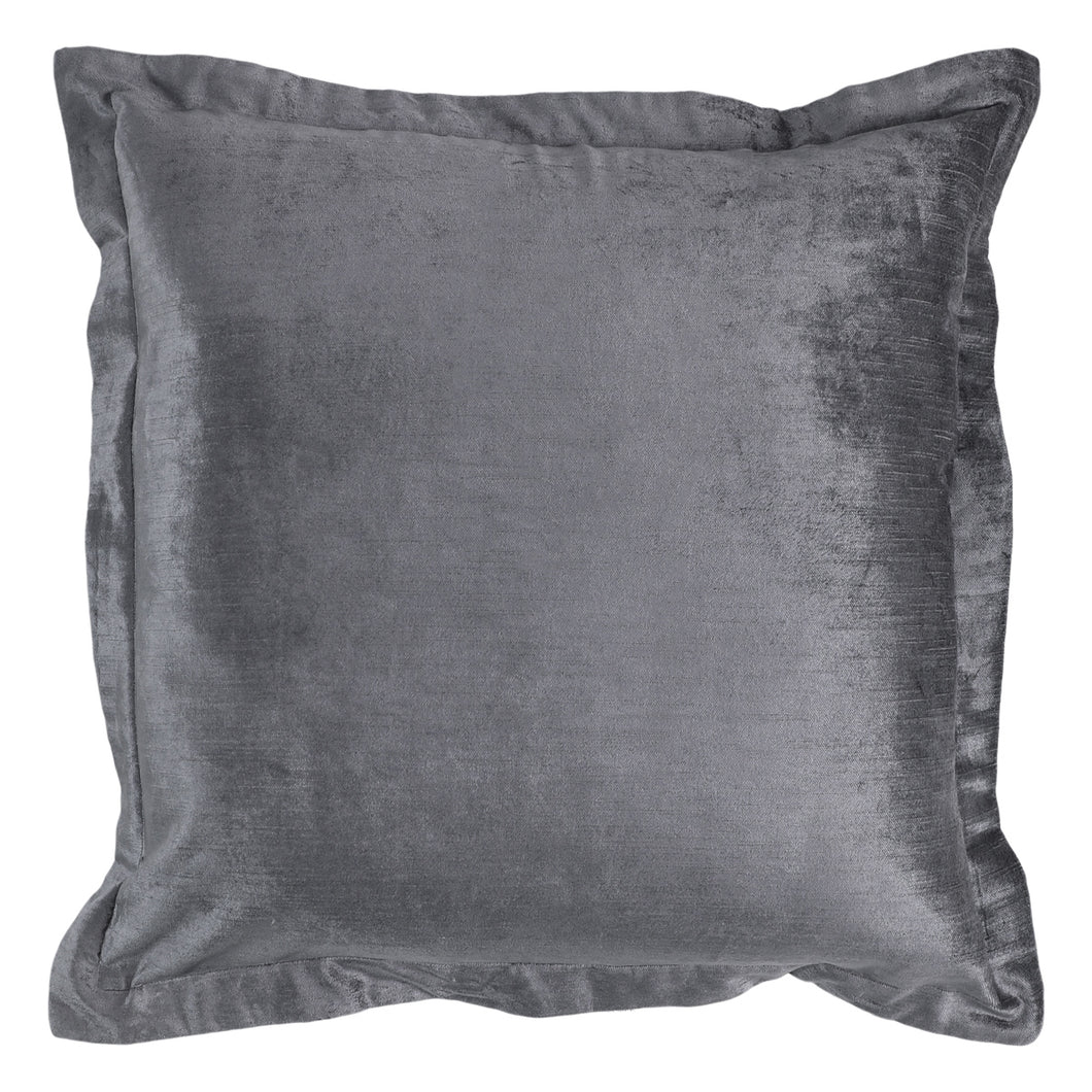 Lapis Smoke Gray 22x22 Pillow